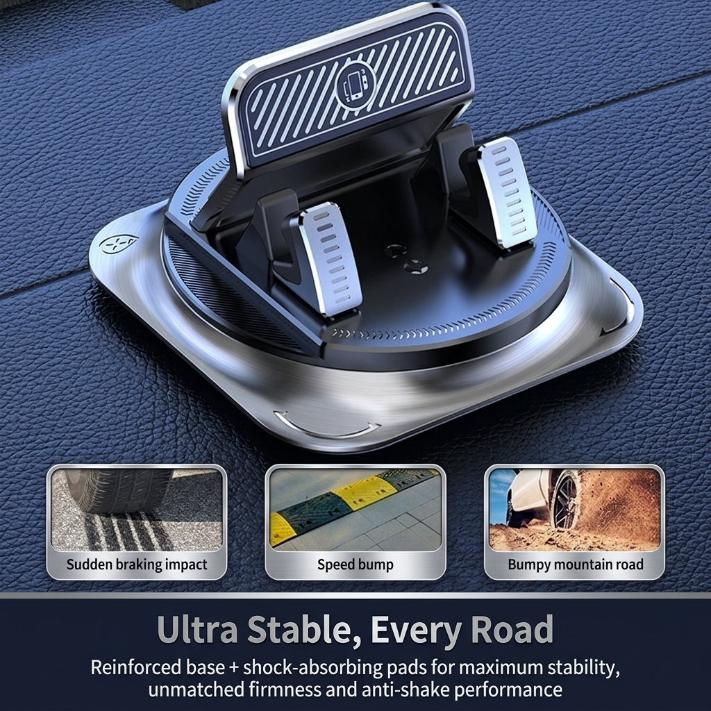 360-Degree Rotating Phone Mount
